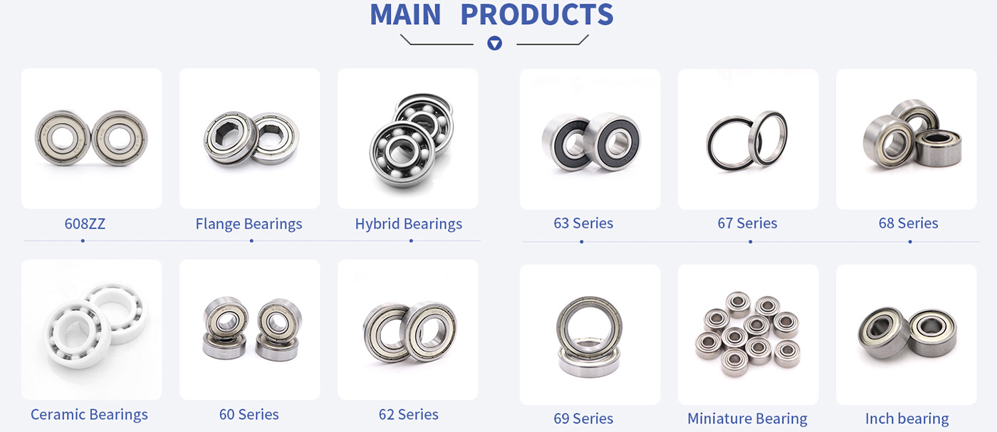 Good price chrome steel Miniature Bearing F688RS F688 F688ZZ F618/8 F688-2RS deep groove ball bearing size 8x16x5mm