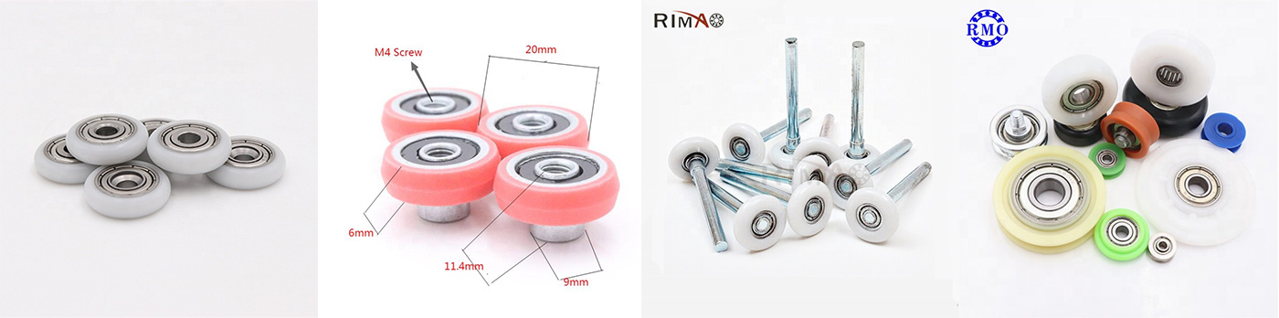 Heavy Duty Garage Door Roller Wheel plastic rollers sliding door roller wheel factory price