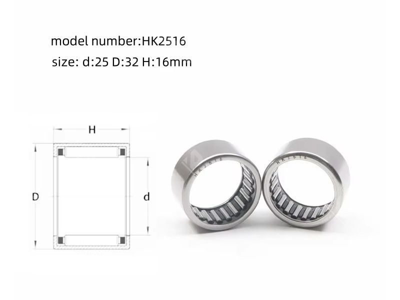 HK2516 needle roller bearings